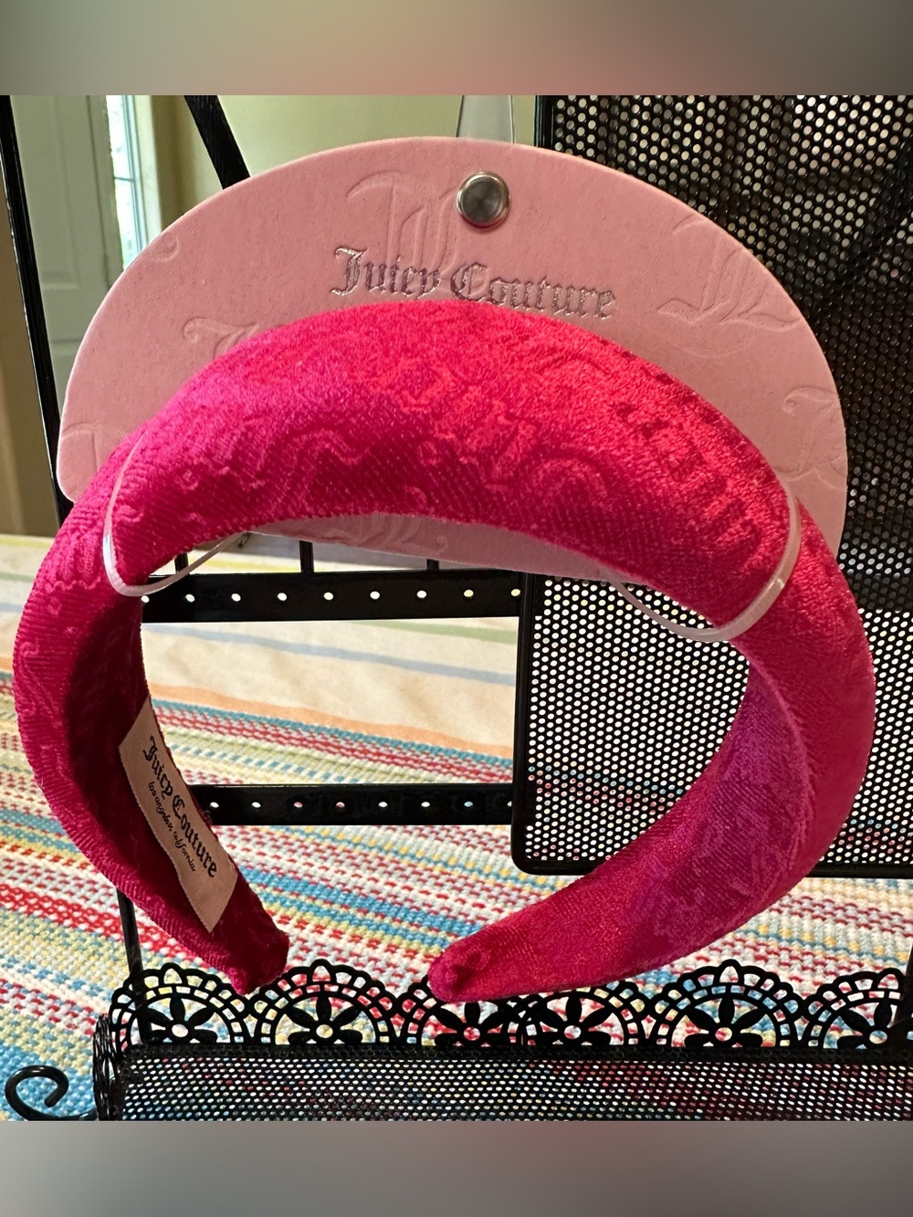 Juicy Couture Pink Headband